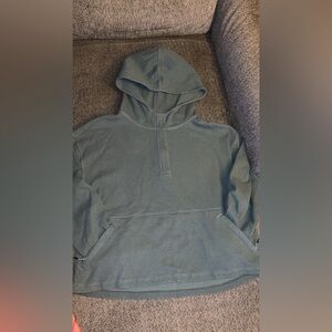 Women’s 7 Diamonds Restoration 1/2 Zip Teal Colored Size Large